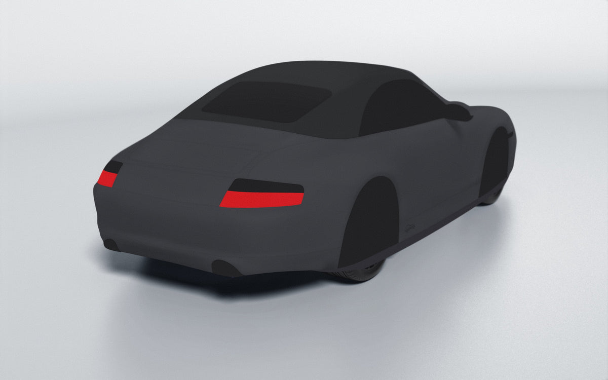 Goodwool tailor-made car cover for Porsche 911 (996.2) Carrera Cabriolet — Grey 790