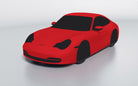 Goodwool tailor-made car cover for Porsche 911 (996.2) Carrera — Red 150