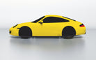 Goodwool tailor-made car cover for Porsche 911 (996.2) Carrera — Yellow 340