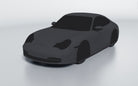 Goodwool tailor-made car cover for Porsche 911 (996.2) Carrera — Grey 790