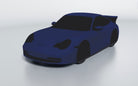 Goodwool tailor-made car cover for Porsche 911 (996.2) GT3 — Blue 565