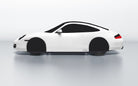 Goodwool tailor-made car cover for Porsche 911 (996.2) Targa — White 010