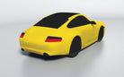 Goodwool tailor-made car cover for Porsche 911 (996.2) Targa — Yellow 340