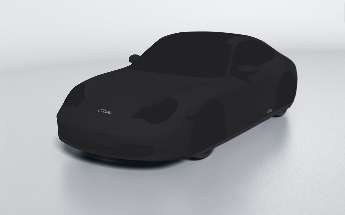 Goodwool tailor-made car cover for Porsche 911 (996.2) Targa — Black 850