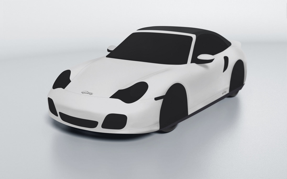 Goodwool tailor-made car cover for Porsche 911 (996.2) Turbo Cabriolet — Grey 710
