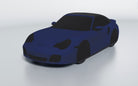 Goodwool tailor-made car cover for Porsche 911 (996.2) Turbo S Cabriolet — Blue 565