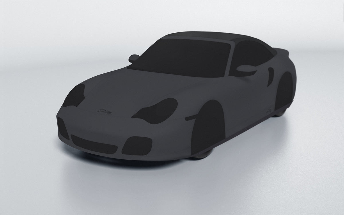 Goodwool tailor-made car cover for Porsche 911 (996.2) Turbo S Cabriolet — Grey 790