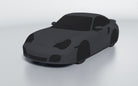 Goodwool tailor-made car cover for Porsche 911 (996.2) Turbo S — Grey 790