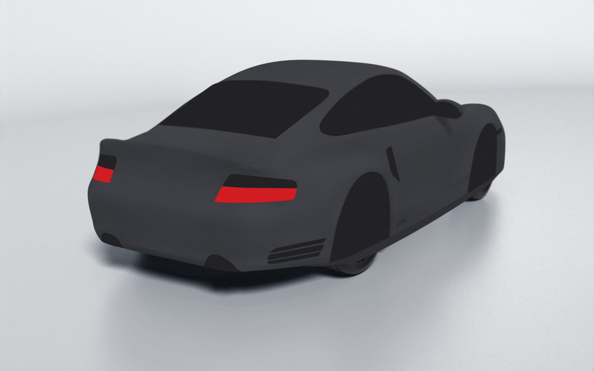 Goodwool tailor-made car cover for Porsche 911 (996.2) Turbo — Grey 790