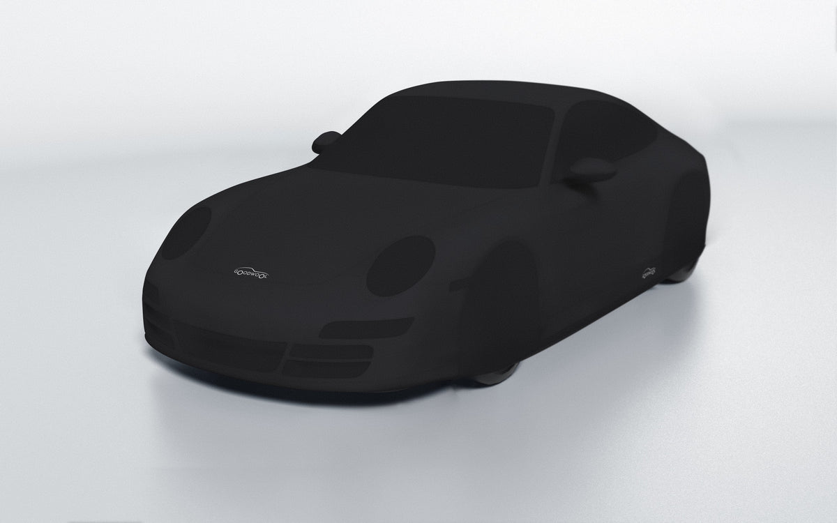 Goodwool tailor-made car cover for Porsche 911 (997.1) Carrera 4 — Black 850