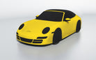 Goodwool tailor-made car cover for Porsche 911 (997.1) Carrera S Cabriolet — Yellow 340