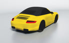 Goodwool tailor-made car cover for Porsche 911 (997.1) Carrera S Cabriolet — Yellow 340