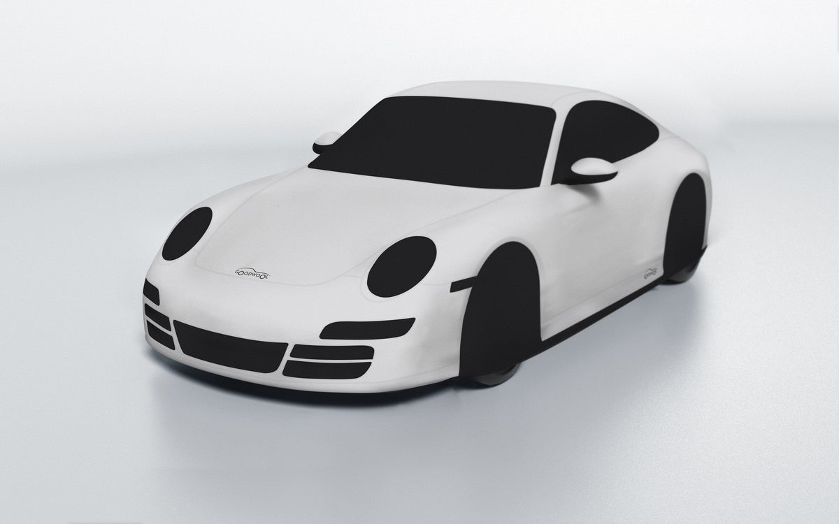 Goodwool tailor-made car cover for Porsche 911 (997.1) Carrera S — Grey 710