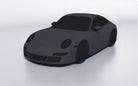 Goodwool tailor-made car cover for Porsche 911 (997.1) Carrera — Grey 790
