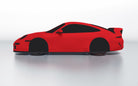 Goodwool tailor-made car cover for Porsche 911 (997.1) GT3 — Red 150