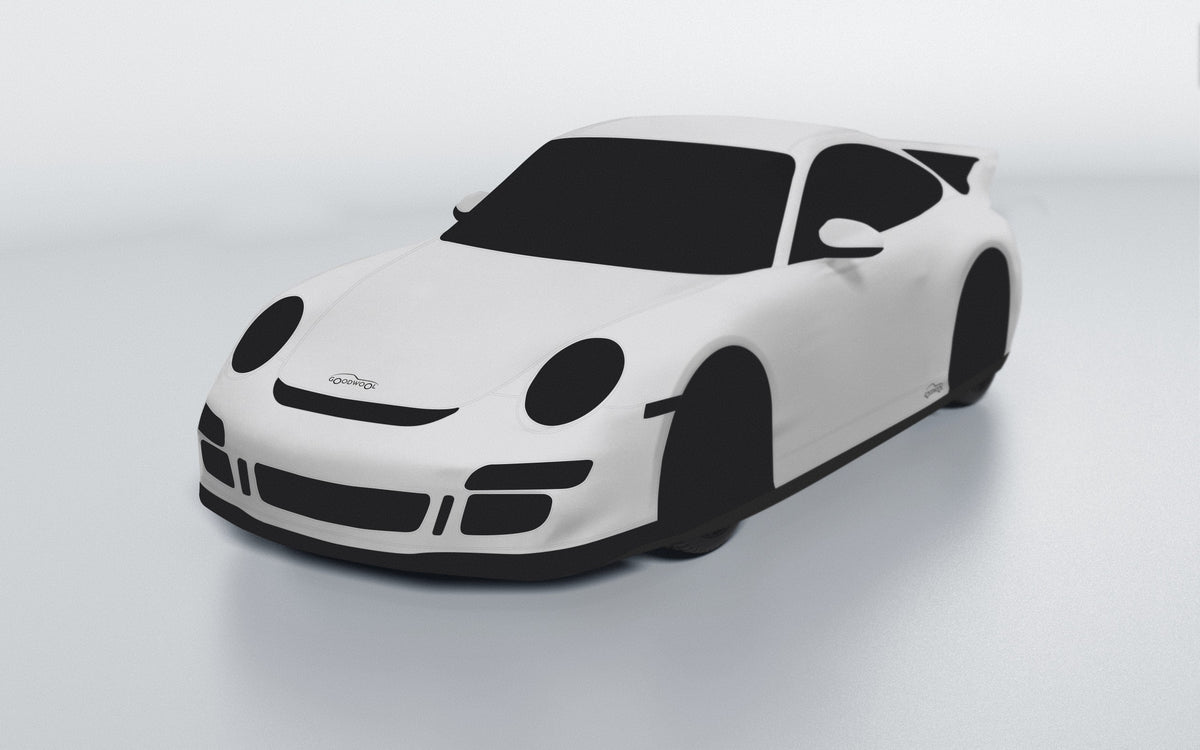 Goodwool tailor-made car cover for Porsche 911 (997.1) GT3 — Grey 710