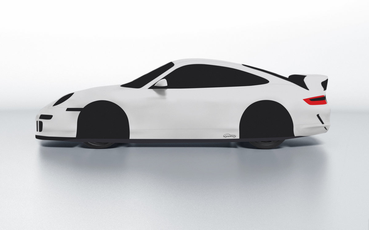 Goodwool tailor-made car cover for Porsche 911 (997.1) GT3 — Grey 710