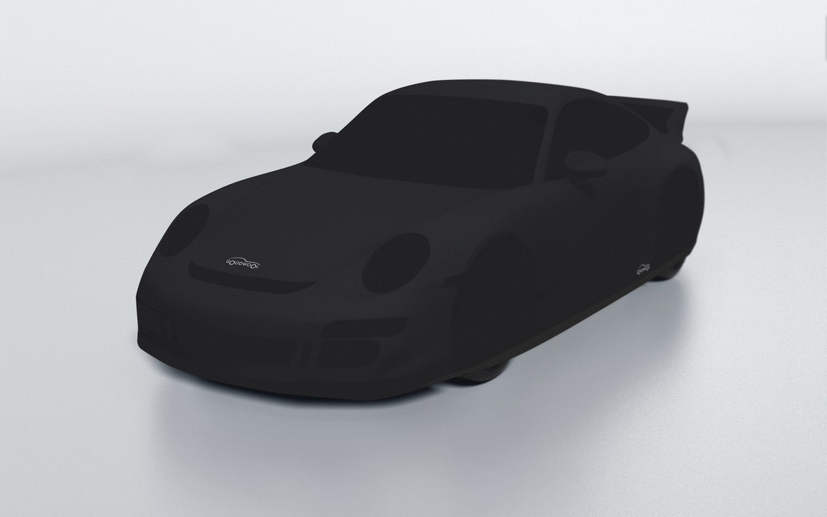 Goodwool tailor-made car cover for Porsche 911 (997.1) GT3 — Black 850