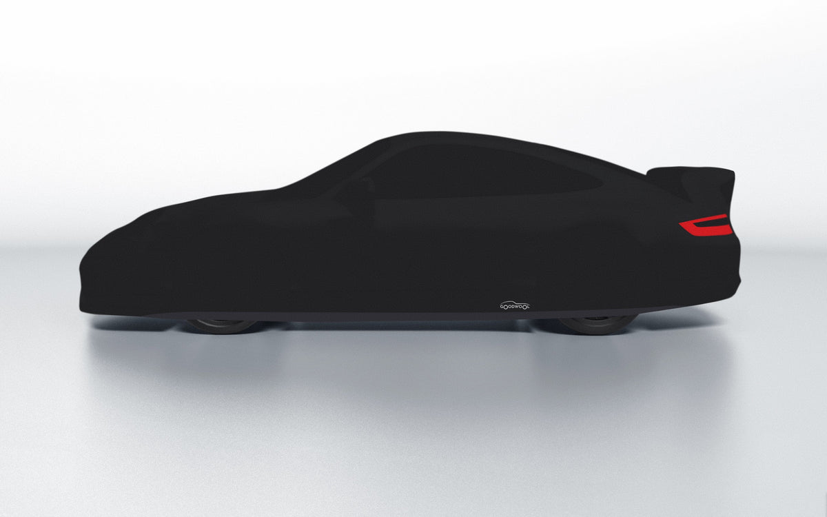 Goodwool tailor-made car cover for Porsche 911 (997.1) GT3 — Black 890
