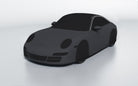 Goodwool tailor-made car cover for Porsche 911 (997.1) Targa 4S — Grey 790