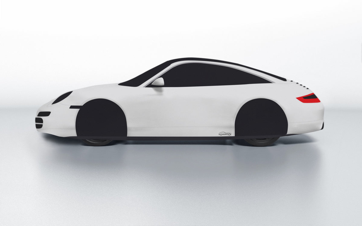 Goodwool tailor-made car cover for Porsche 911 (997.1) Targa 4 — Grey 710