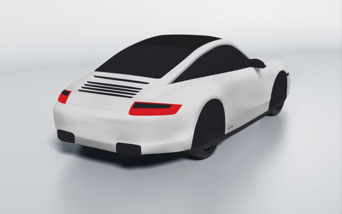 Goodwool tailor-made car cover for Porsche 911 (997.1) Targa 4 — Grey 710