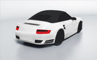 Goodwool tailor-made car cover for Porsche 911 (997.1) Turbo Cabriolet — White 010