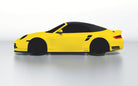 Goodwool tailor-made car cover for Porsche 911 (997.1) Turbo Cabriolet — Yellow 340