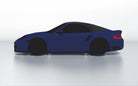 Goodwool tailor-made car cover for Porsche 911 (997.1) Turbo Cabriolet — Blue 565