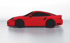 Goodwool tailor-made car cover for Porsche 911 (997.1) Turbo — Red 150