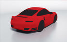 Goodwool tailor-made car cover for Porsche 911 (997.1) Turbo — Red 150