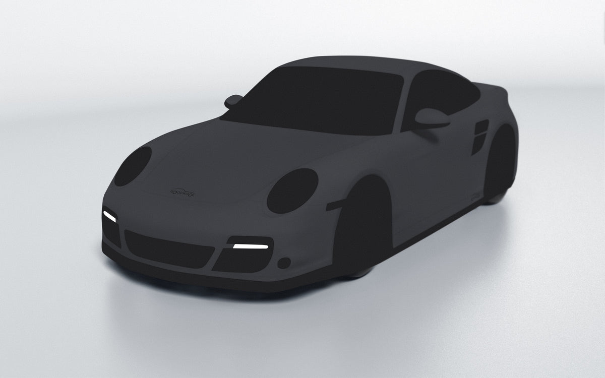 Goodwool tailor-made car cover for Porsche 911 (997.1) Turbo — Grey 790
