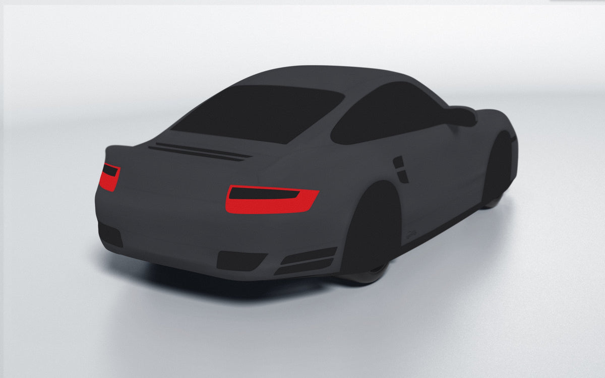 Goodwool tailor-made car cover for Porsche 911 (997.1) Turbo — Grey 790