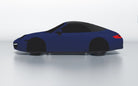 Goodwool tailor-made car cover for Porsche 911 (997.2) Carrera 4 Cabriolet — Blue 565