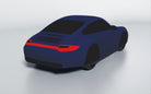 Goodwool tailor-made car cover for Porsche 911 (997.2) Carrera 4 — Blue 565