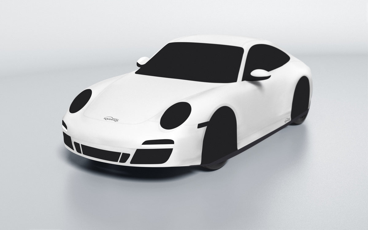 Goodwool tailor-made car cover for Porsche 911 (997.2) Carrera GTS — White 010