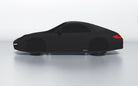 Goodwool tailor-made car cover for Porsche 911 (997.2) Carrera S Cabriolet — Black 850