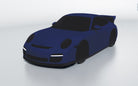 Goodwool tailor-made car cover for Porsche 911 (997.2) GT3 — Blue 565