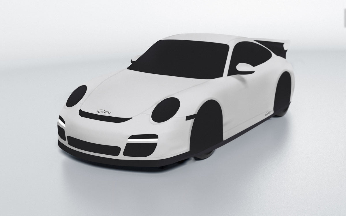 Goodwool tailor-made car cover for Porsche 911 (997.2) GT3 — Grey 710