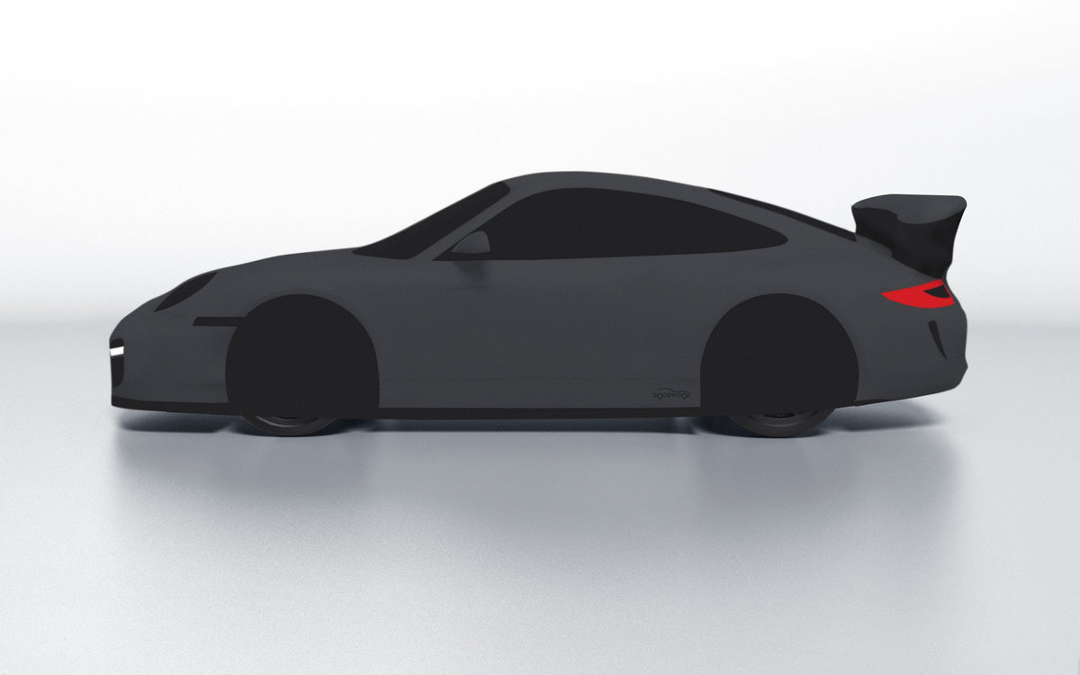 Goodwool tailor-made car cover for Porsche 911 (997.2) GT3 — Grey 790