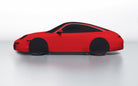 Goodwool tailor-made car cover for Porsche 911 (997.2) Targa 4S — Red 150