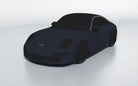 Goodwool tailor-made car cover for Porsche 911 (997.2) Targa 4 — Blue 590
