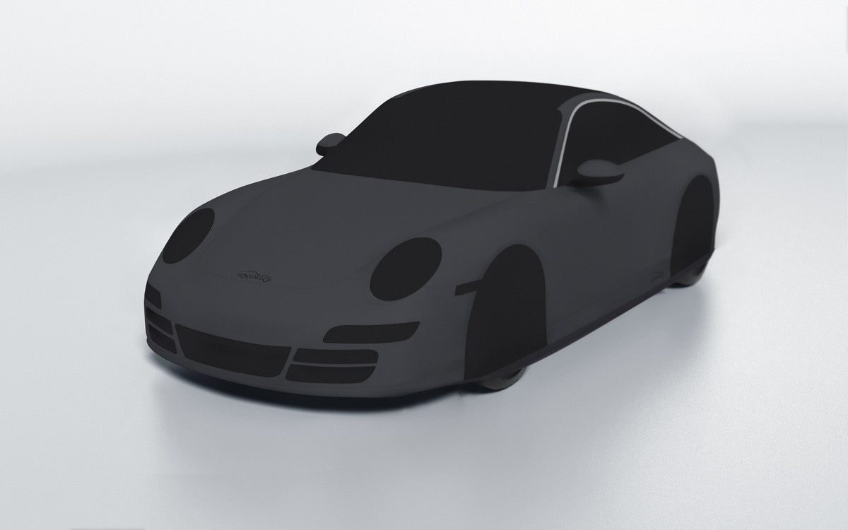 Goodwool tailor-made car cover for Porsche 911 (997.2) Targa 4 — Grey 790