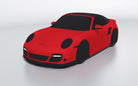 Goodwool tailor-made car cover for Porsche 911 (997.2) Turbo S Cabriolet — Red 150