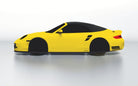 Goodwool tailor-made car cover for Porsche 911 (997.2) Turbo S Cabriolet — Yellow 340