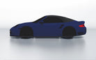 Goodwool tailor-made car cover for Porsche 911 (997.2) Turbo S Cabriolet — Blue 565
