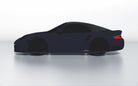 Goodwool tailor-made car cover for Porsche 911 (997.2) Turbo S Cabriolet — Blue 590