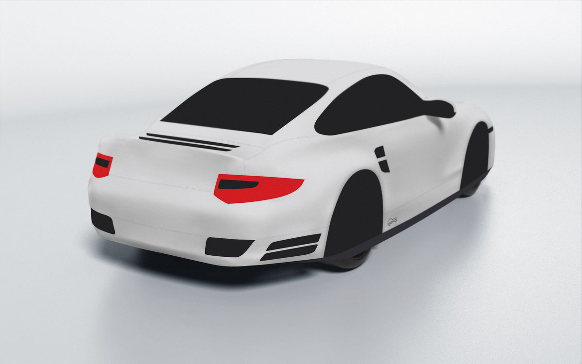 Goodwool tailor-made car cover for Porsche 911 (997.2) Turbo S — Grey 710
