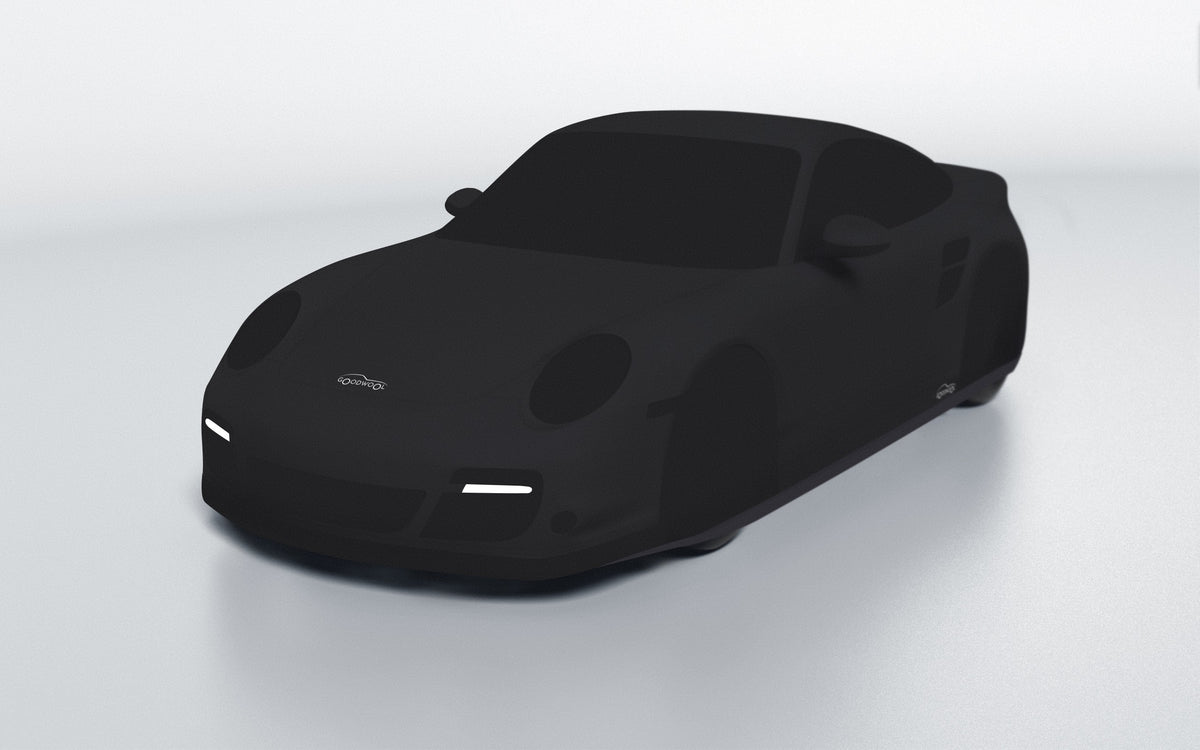 Goodwool tailor-made car cover for Porsche 911 (997.2) Turbo S — Black 850