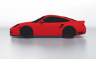 Goodwool tailor-made car cover for Porsche 911 (997.2) Turbo — Red 150